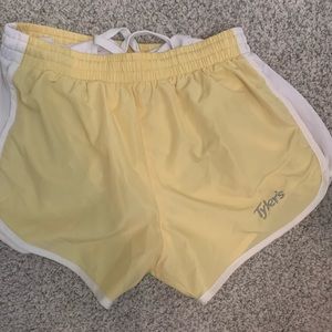 TYLERS YELLOW SHORTS NEVER WORN BRAND NEW SIZE XS